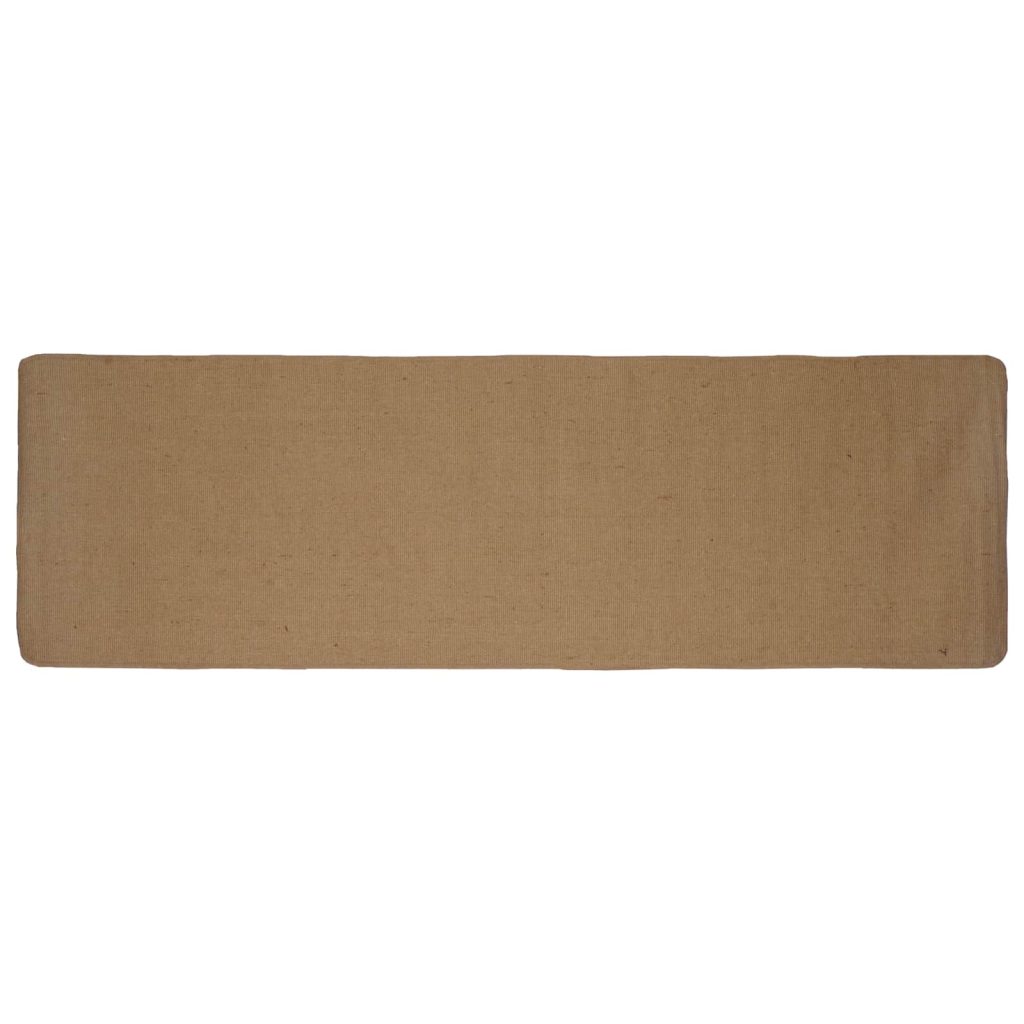 Alue Matto Vaaleanruskea 80 x 300 cm Juutti